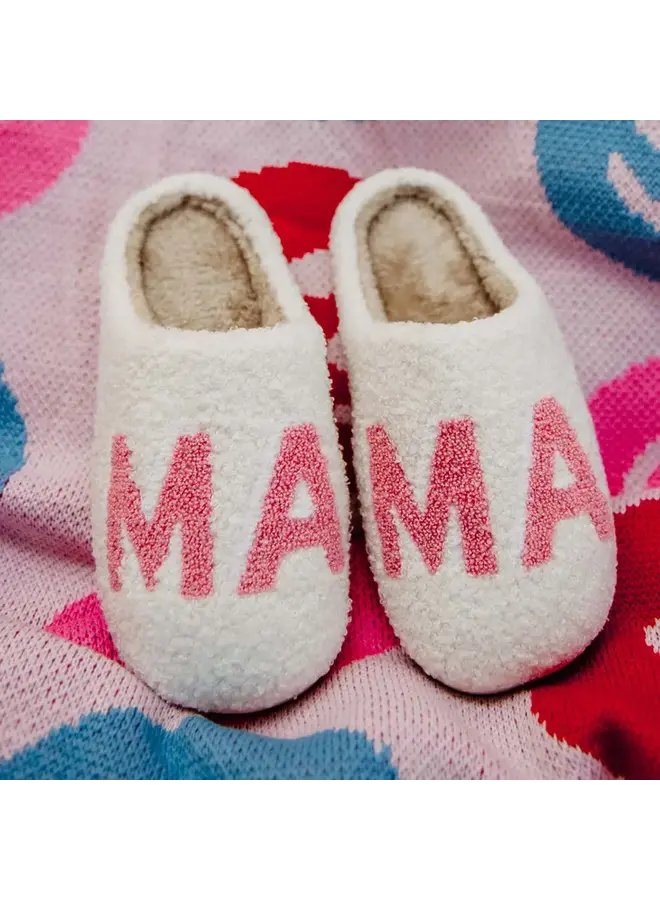 Pink Mama Mother's Day Slippers
