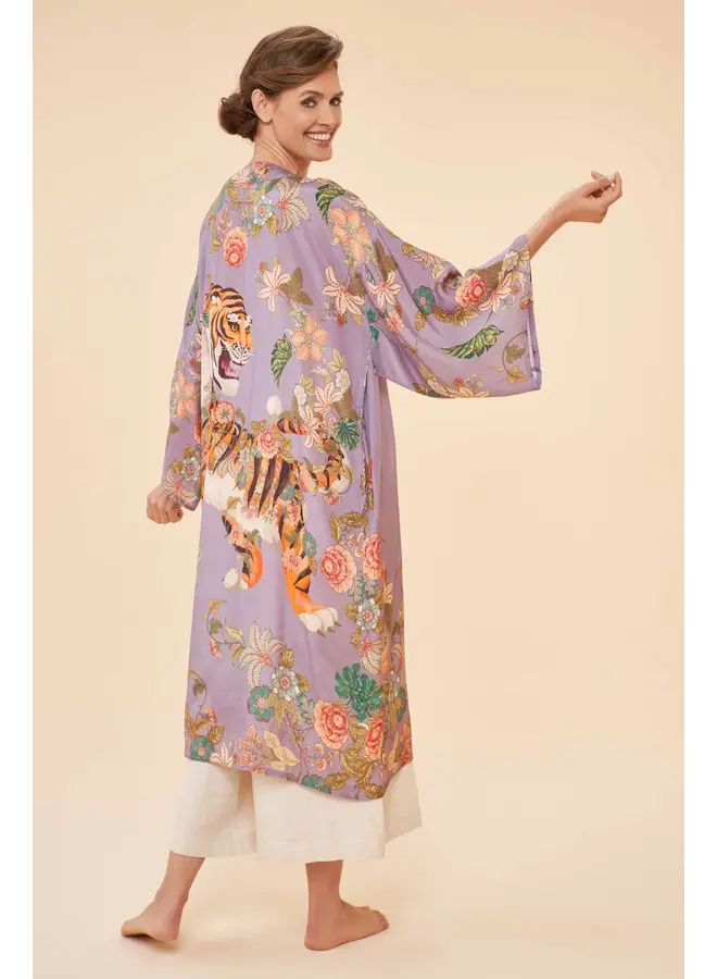 Lilac Kimono Gown