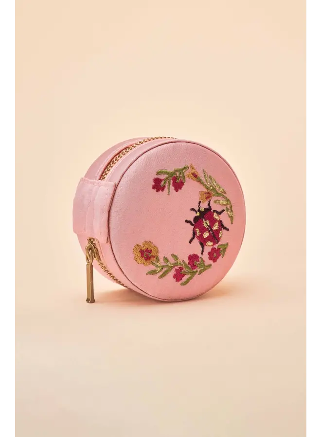 Ladybird in Rose Jewelry Box