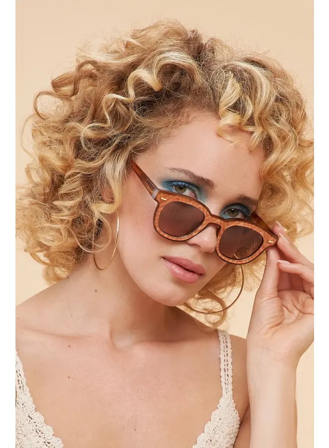 Limited Edition Nyra Sunglasses Terracotta