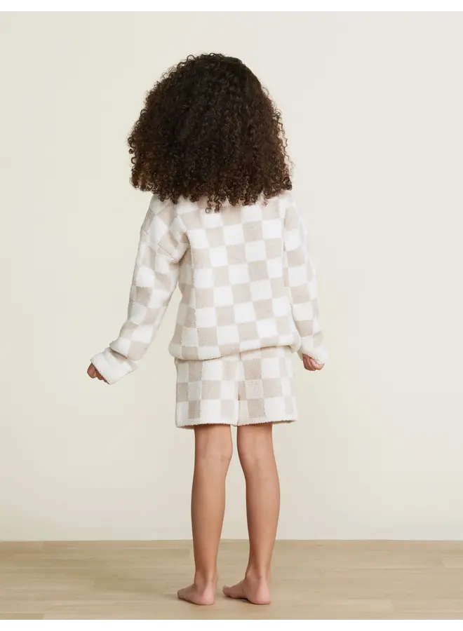 Toddler CozyChic Cotton Checkered Shorts