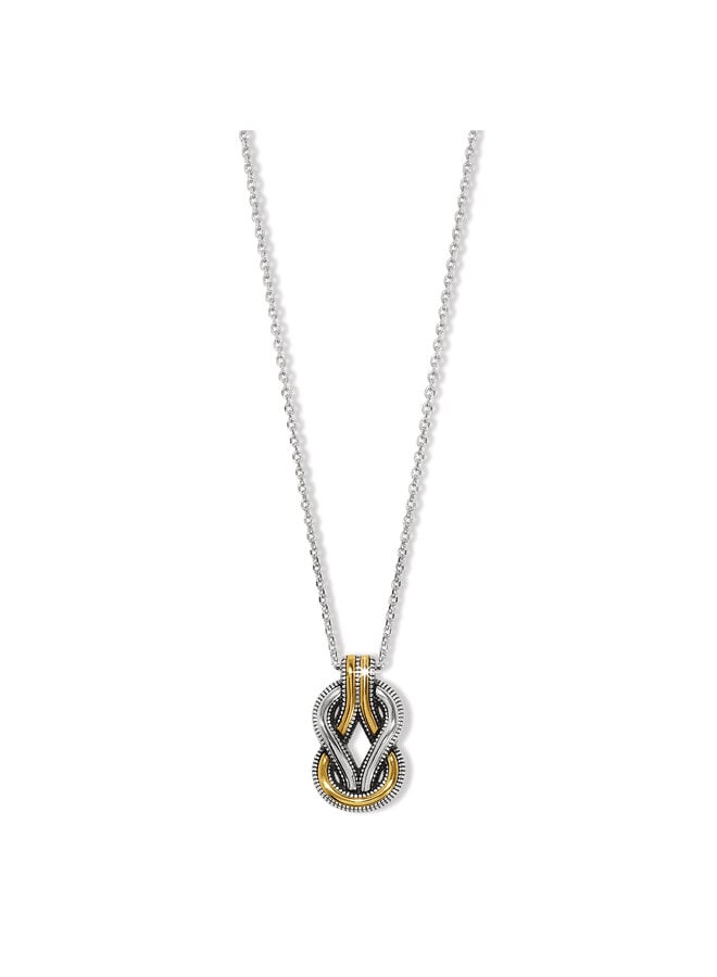 Interlok Harmony Two Tone Necklace