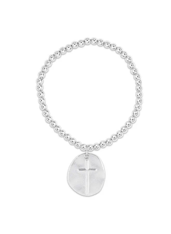 Classic Sterling 4mm Bracelet - Inspire Sterling Disc