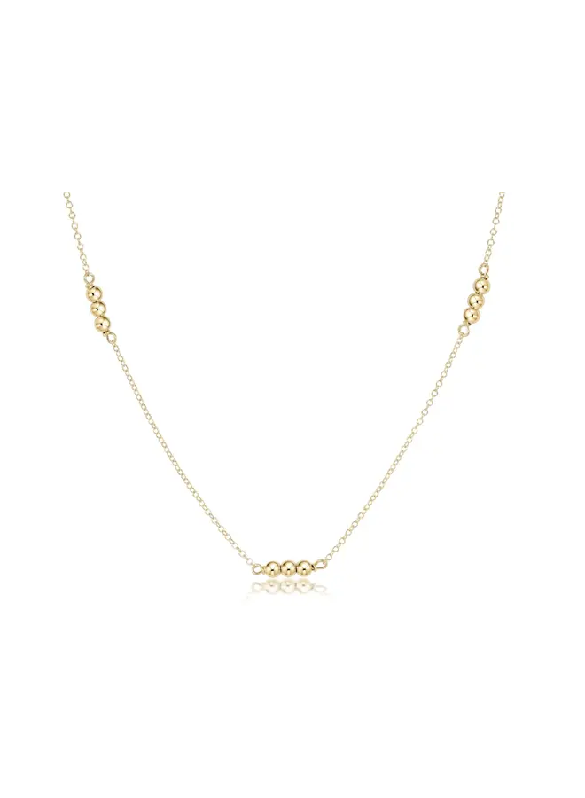 15" Choker Joy Simplicity Chain Gold - Gold 3mm