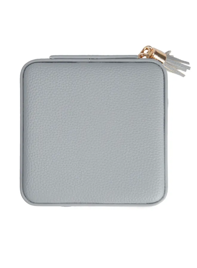 Leah Travel Jewelry Case Grey
