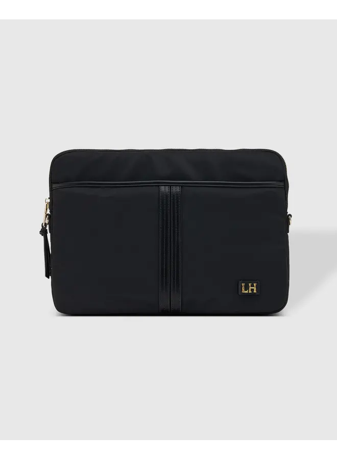 Lina Nylon Laptop Case Black