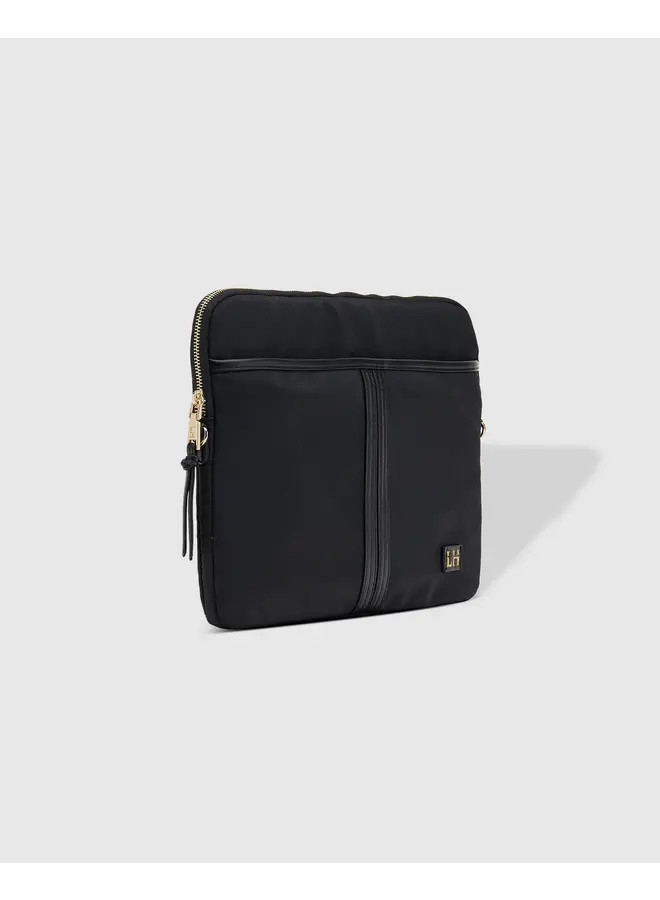 Lina Nylon Laptop Case Black