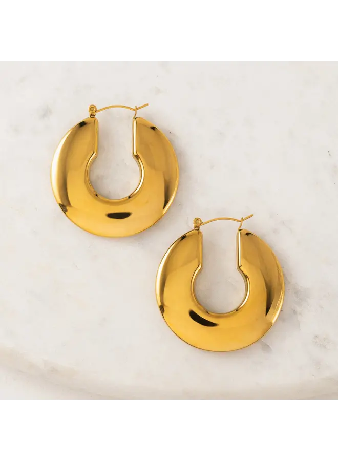 Luca Hoop Earrings