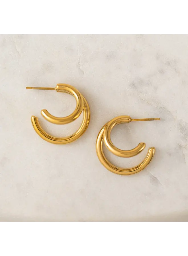 Mila Hoop Earrings