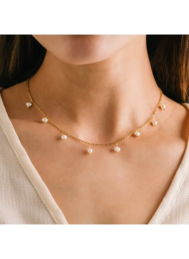 Perla Necklace Gold