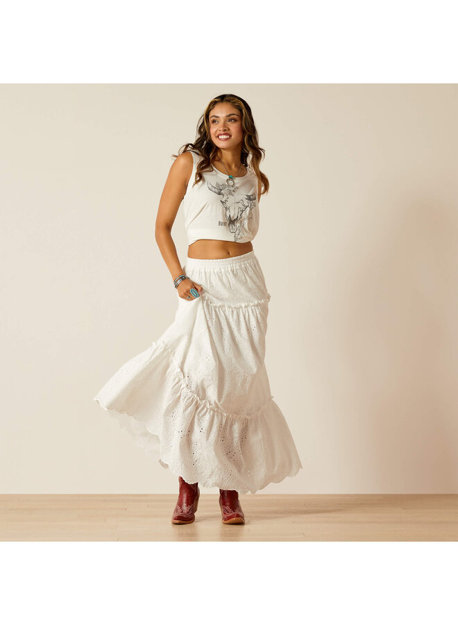 Belle Skirt Cloud Dancer