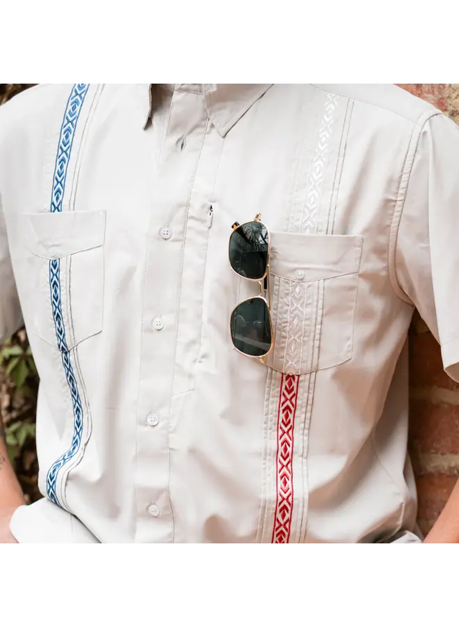 Guayabera Libre Lonestar Gray