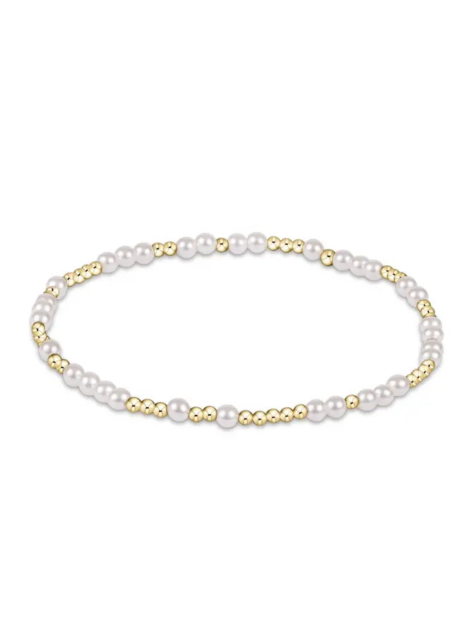 Hope Unwritten Pearl 3mm Bracelet