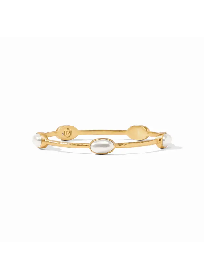 Ivy Stone Bangle Pearl