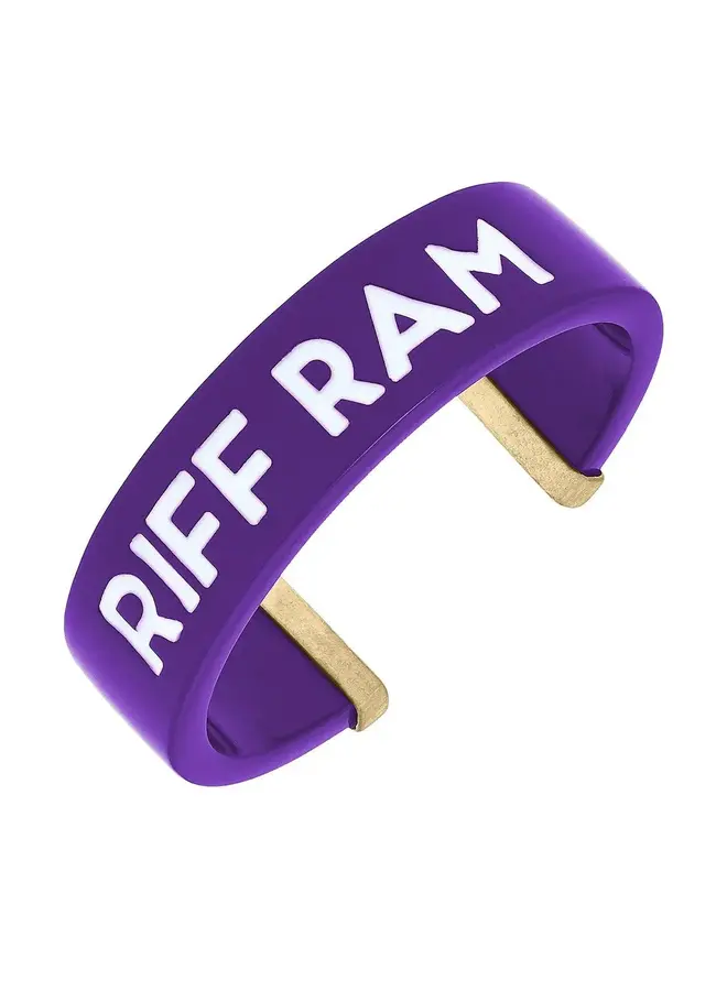 TCU Riff Ram Resin Cuff Bracelet