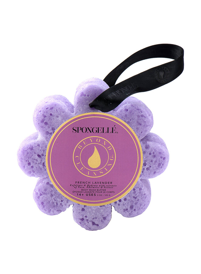 Spongelle Wild Flower Body Buffer French Lavender