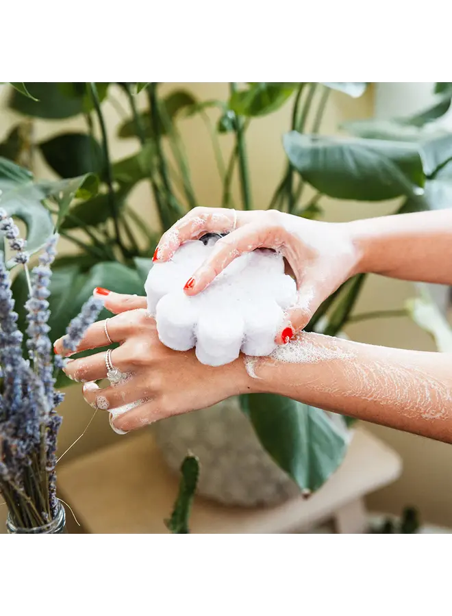 Spongelle Wild Flower Body Buffer French Lavender