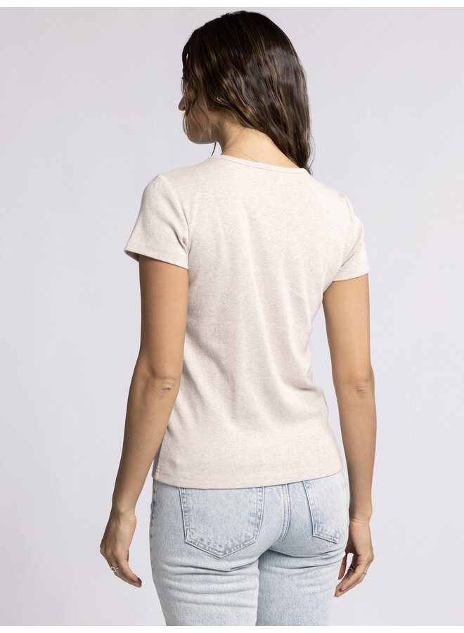 Lexi Tee Cappuccino Heather