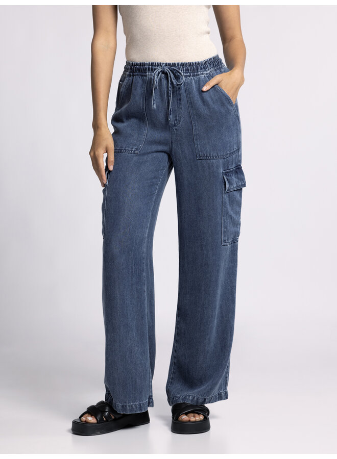 Rhoda Pants Dark Denim Wash