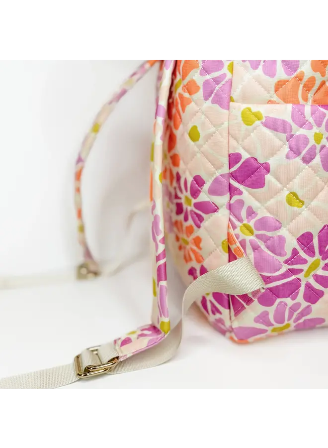 Flower Pattern Backpack