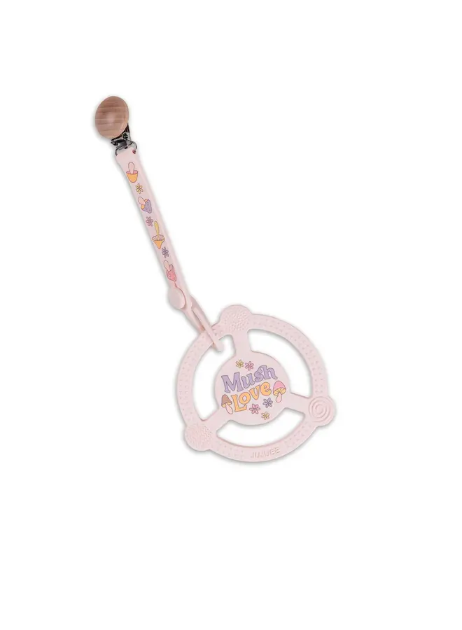 Silicone Teether Ring Mushy Love