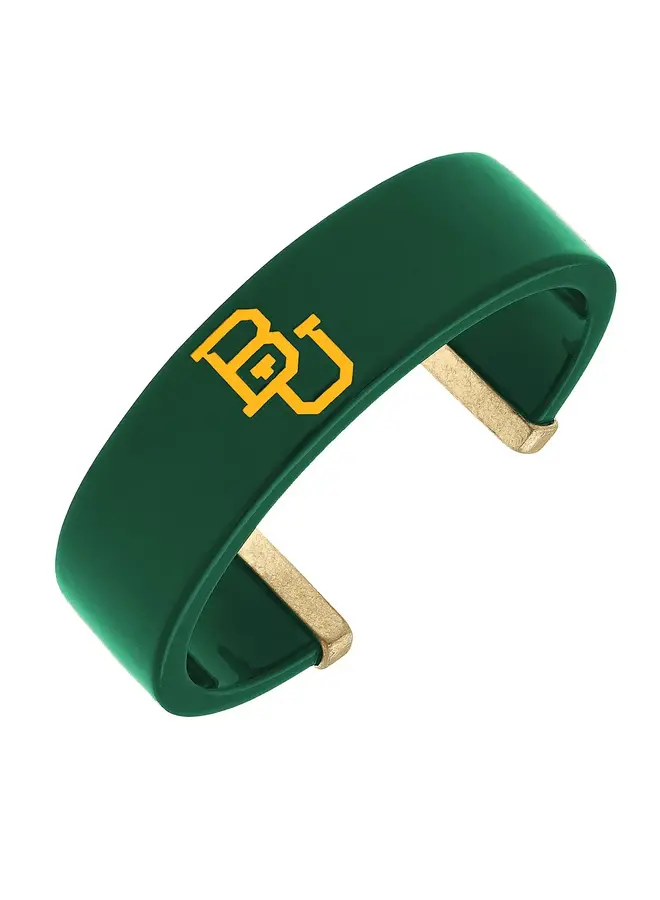 Baylor Logo Resin Cuff Bracelet