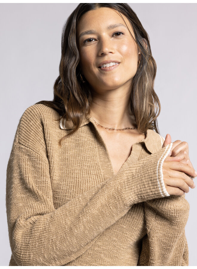 Joel Sweater Tuscan Tan