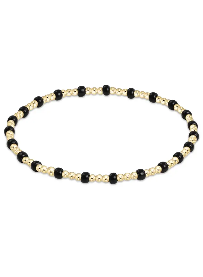 Game Day Hope Gold Sincerity Bracelet Onyx