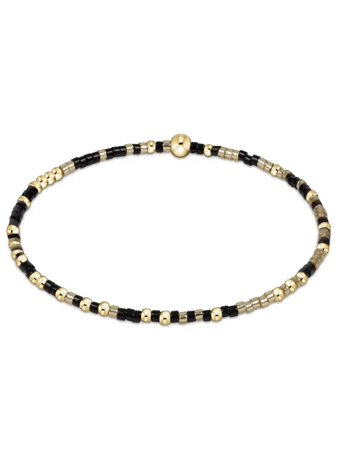 Hope Unwritten Game Day Bracelet Gold/Onyx