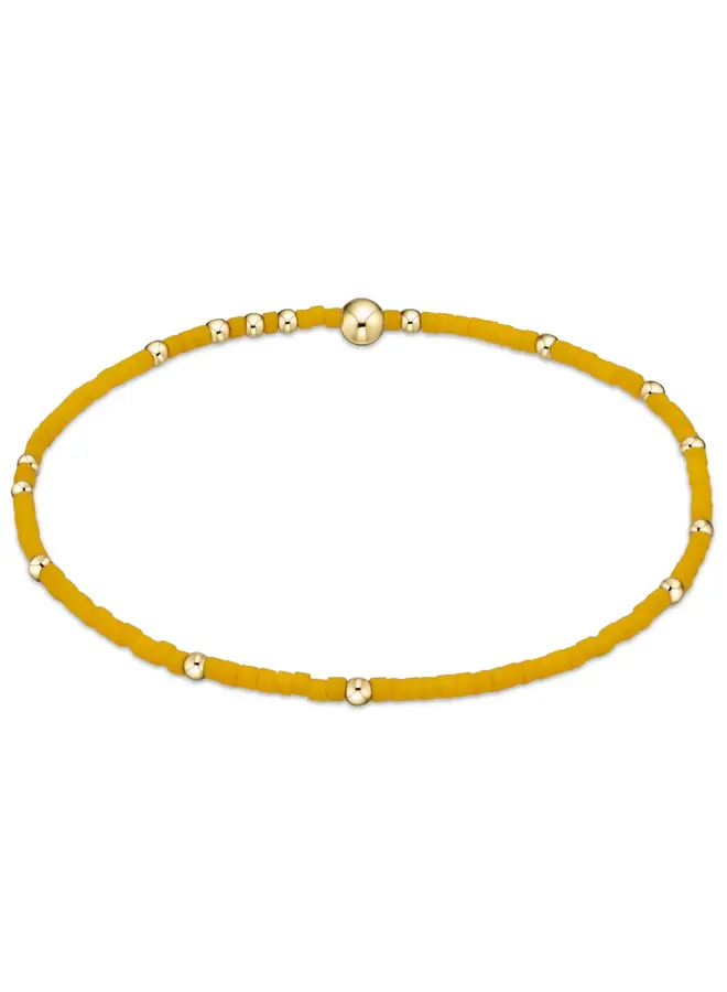 Game Day Bracelet Golden Yellow