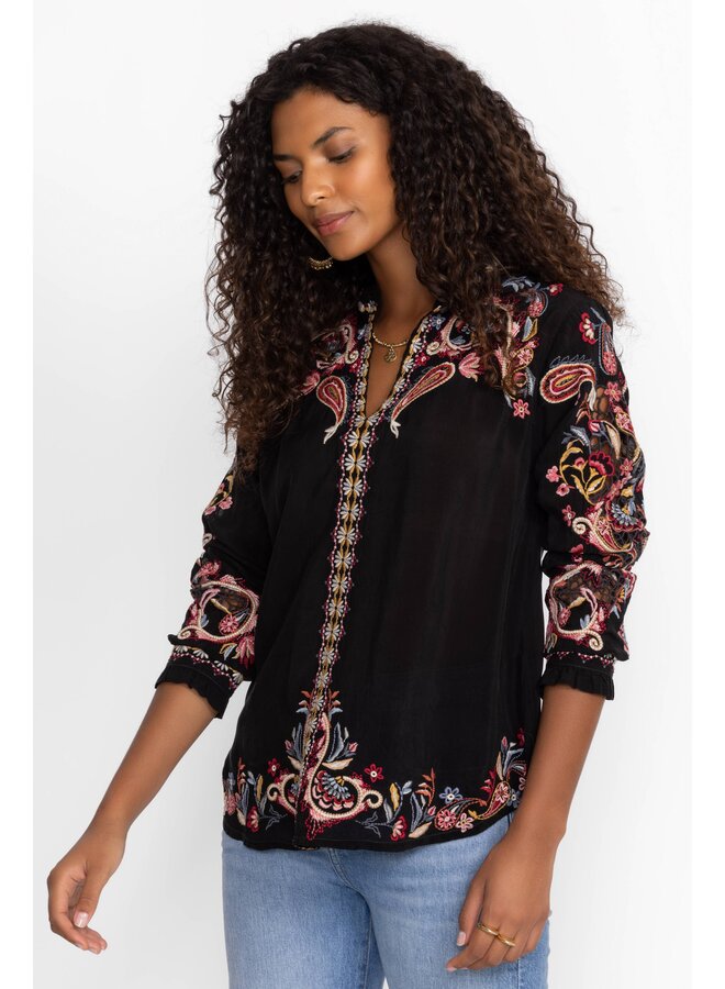 Simone Blouse Black