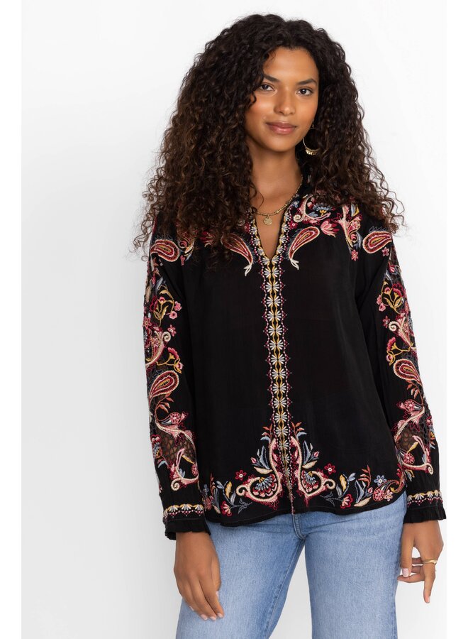 Simone Blouse Black