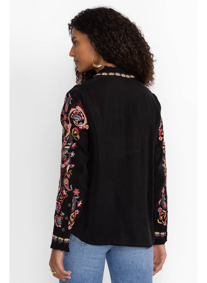 Simone Blouse Black