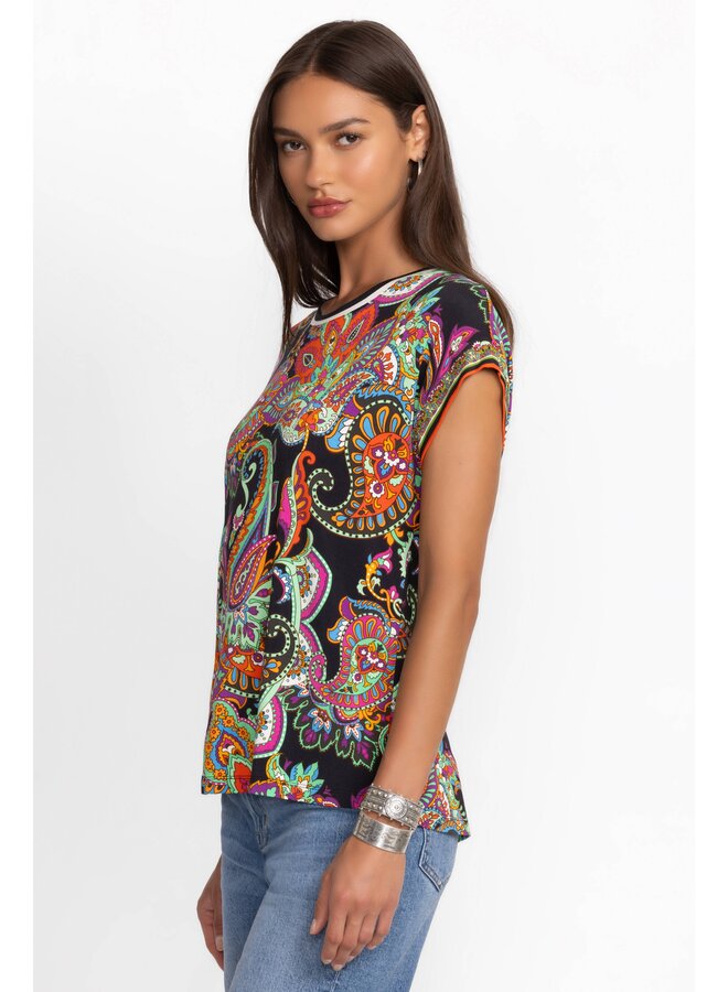 Janie Favorite Relaxed Tee Cachemir