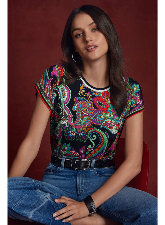 Janie Favorite Relaxed Tee Cachemir