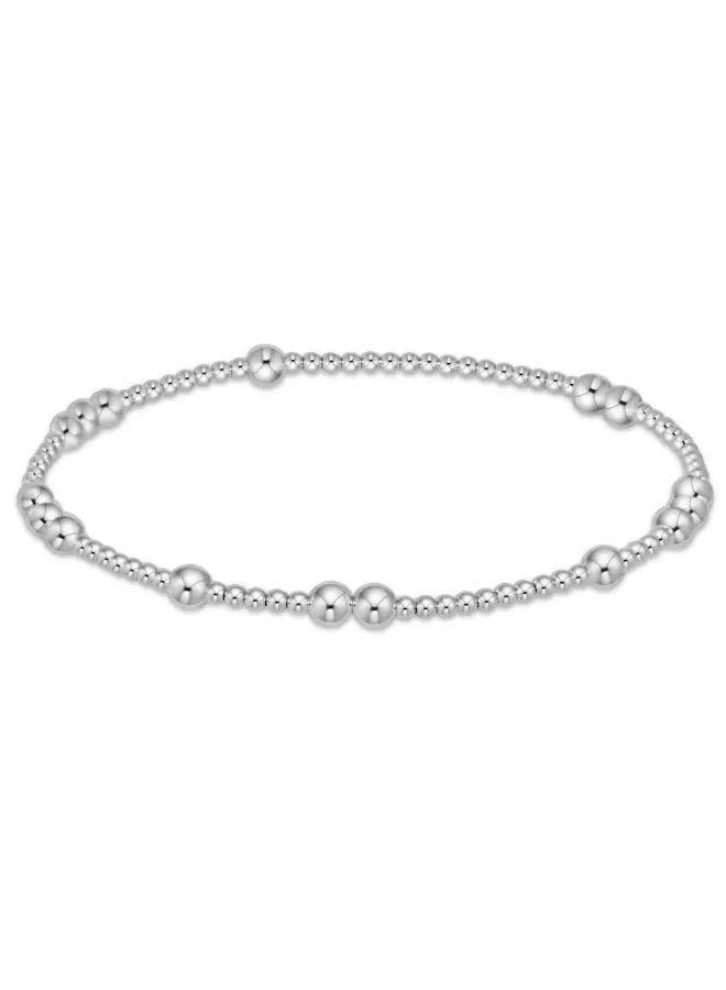 Hope Unwritten 4mm Bead Bracelet - Sterling