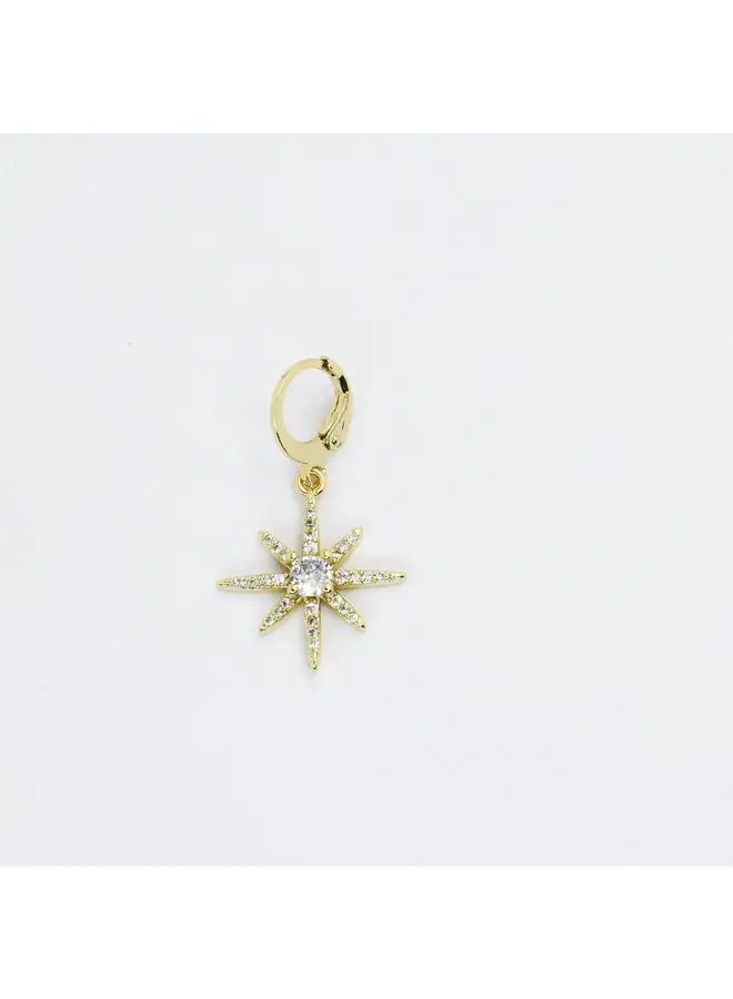 Polar Gold Star Charm