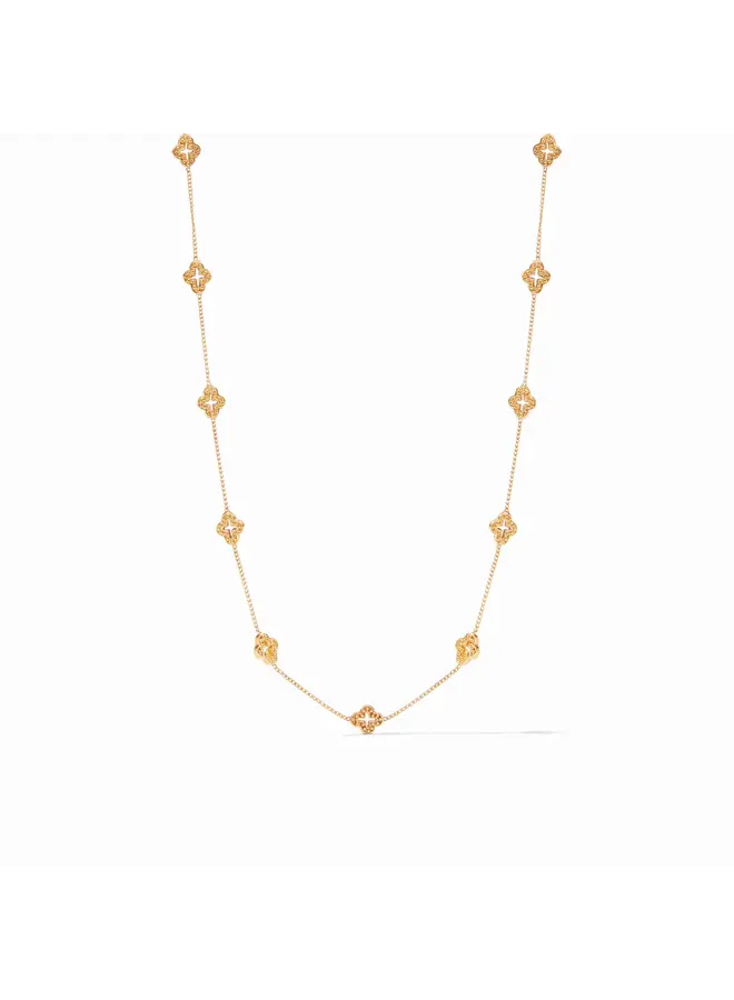 Florentine Demi Delicate Station Necklace