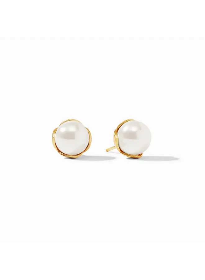 Penelope Stud Medium Pearl