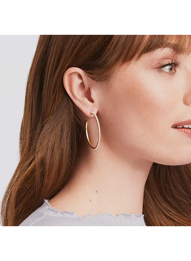Juliet Hoop Pearl