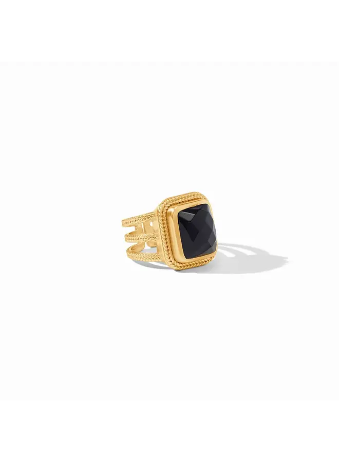 Cheval Statement Ring Obsidian Black Size 7