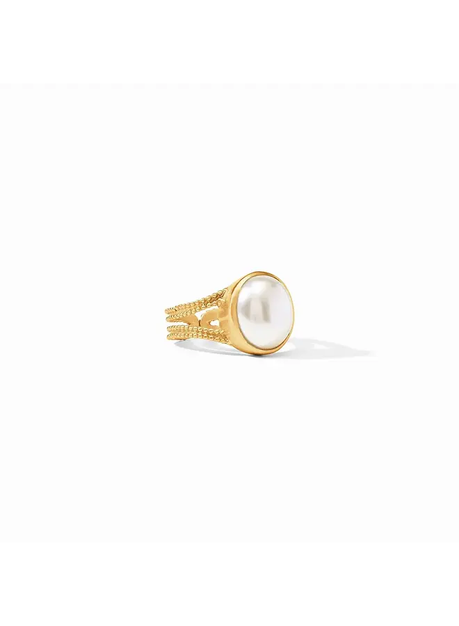 Cabochon Ring Pearl Size 7