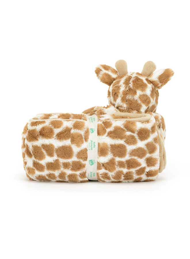 Bashful Giraffe Blankie