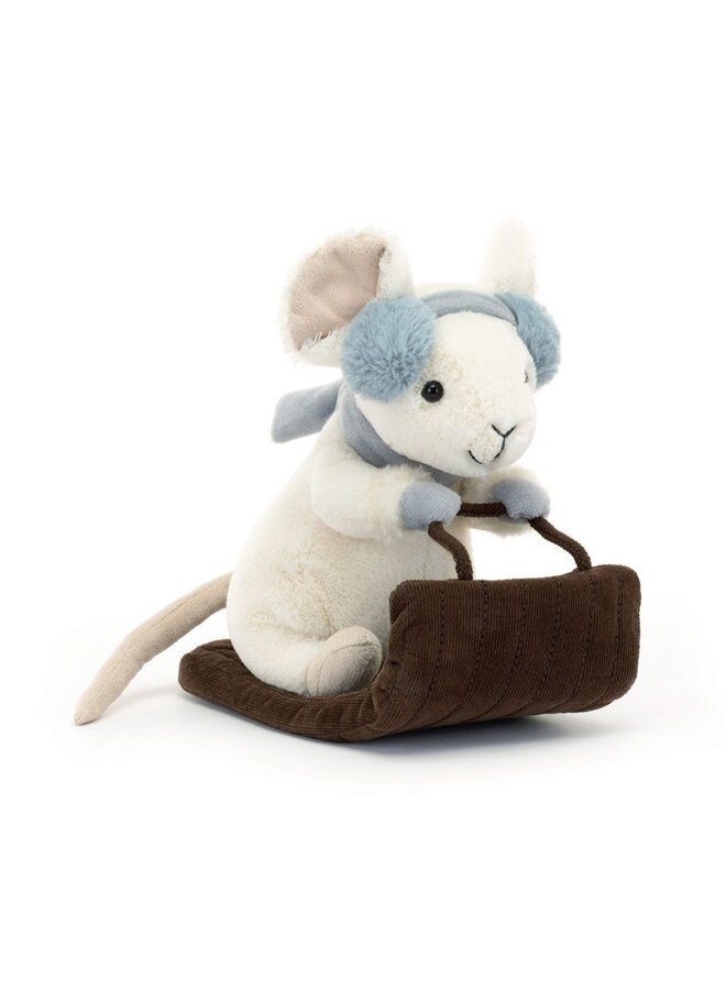 Merry Mouse Sleighing