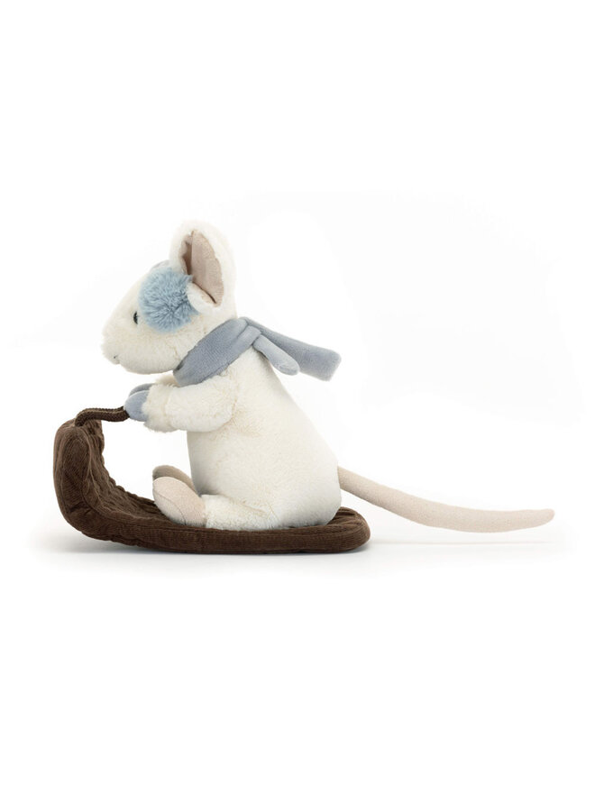 Merry Mouse Sleighing