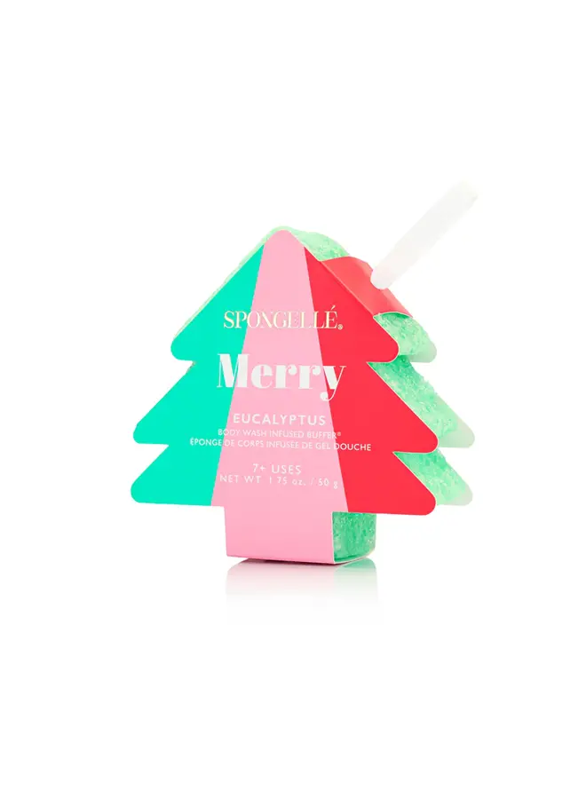 Holiday Tree Ornament Buffer Merry - Eucalyptus