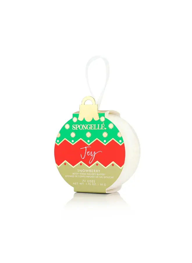 Holiday Ornament Buffer Joy - Snowberry