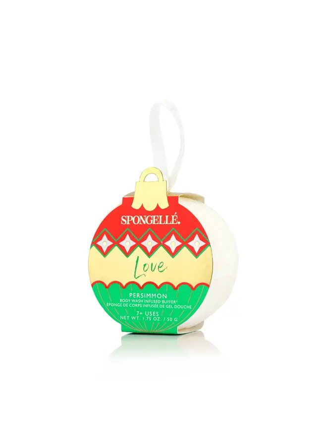 Holiday Ornament Buffer Love - Persimmon