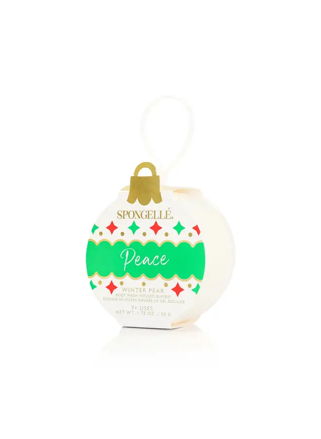 Holiday Ornament Buffer Peace - Winter Pear