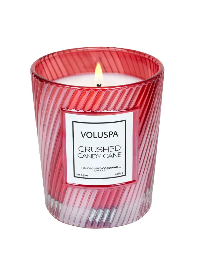 Crushed Candy Cane Classic Candle
